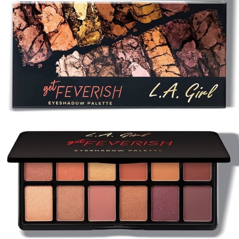 LA girl get feverish eyeshadow palette